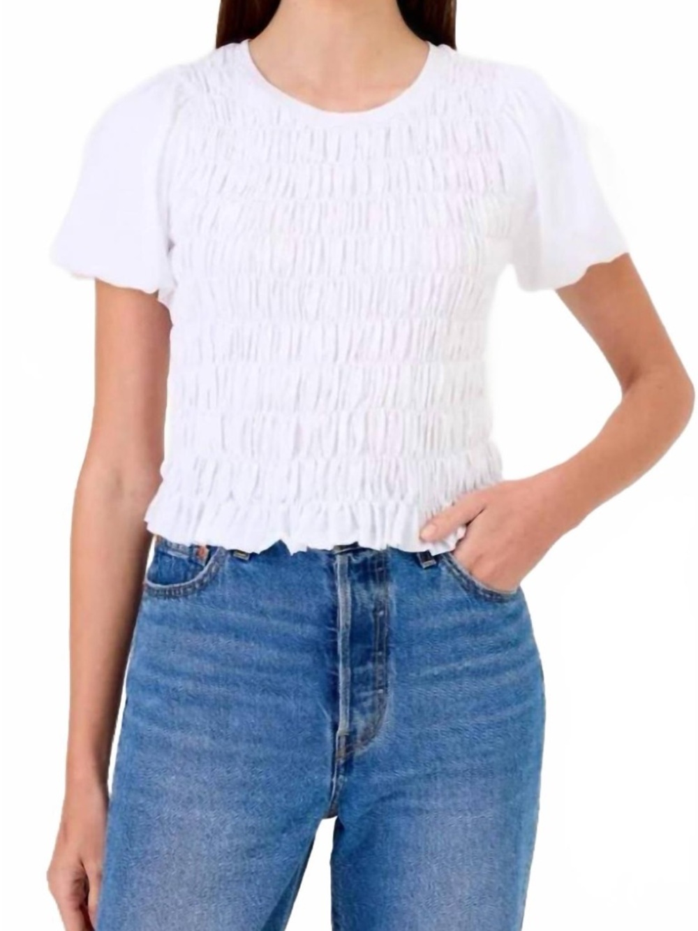 Goldie Smocked top